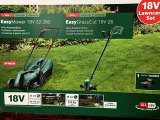 Kit Bosch per tosaerba e tagliabordi 18V