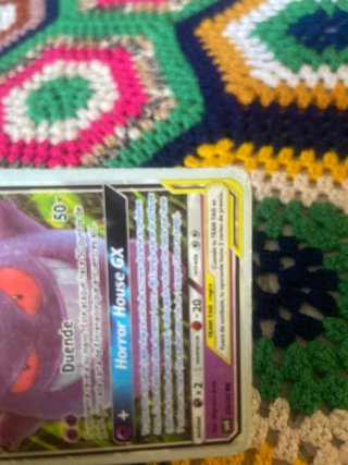 Carta Pokémon Gengar & Mimikyu GX TEAM TAG