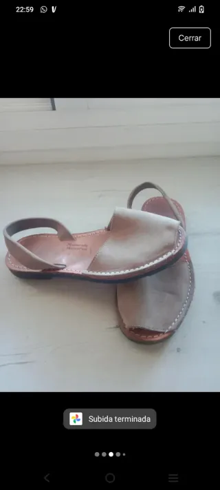 Sandalias Naturals Menorca Beige