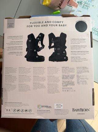 Mochila Portabebés BabyBjörn One Comfy Cotton