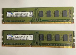 2x Módulos Memoria RAM Samsung 2GB DDR3
