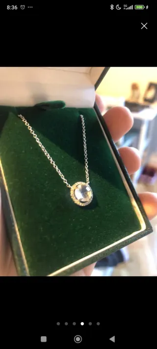 Colgante Plata y Brillantes Aristocracy