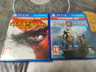 Pack God of War 3 y 4 PS4