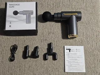 Pistola Masajeador Muscular Portátil