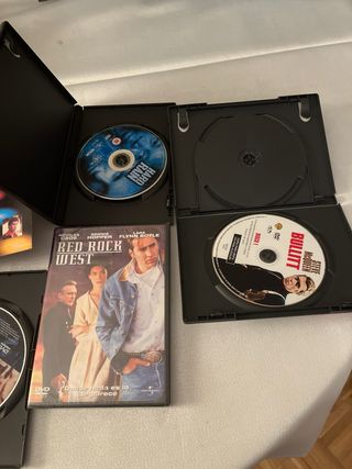 Lote 5 Películas DVD Clásicos Accio/ suspense/ mus