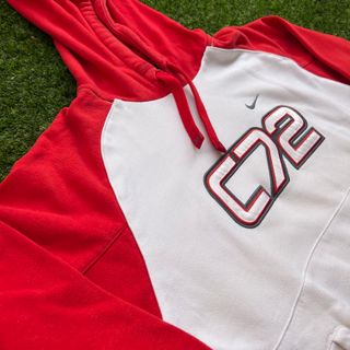 Sudadera Nike C72 Roja y Blanca