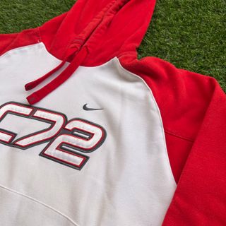Sudadera Nike C72 Roja y Blanca
