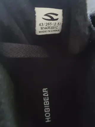 Botas Hobibear Negras Talla 43 Barefoot