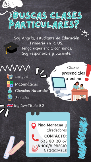 Clases particulares para Primaria. Personalizadas