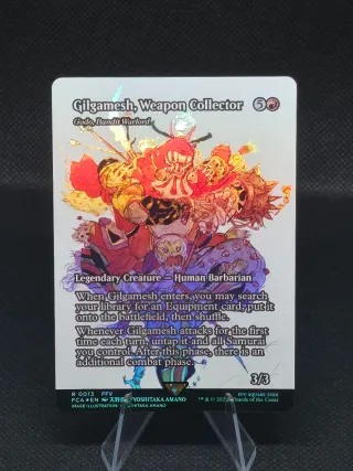 MTG FIN Gilgamesh, Weapon Collector R #13 Foil NM