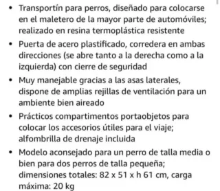 Transportín Ferplast Car 80