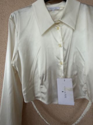 Top Patrizia Pepe bianco