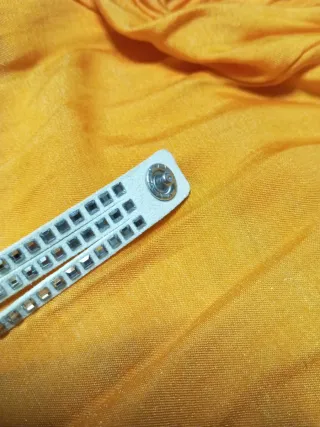 Pulsera Swarovski Plata y Blanco