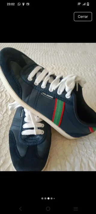 Zapatillas Polinesia Azul y Verde