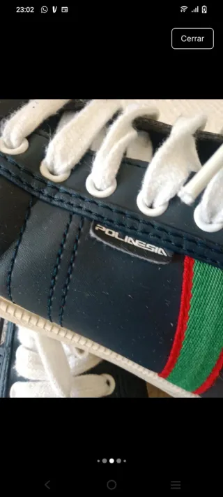 Zapatillas Polinesia Azul y Verde