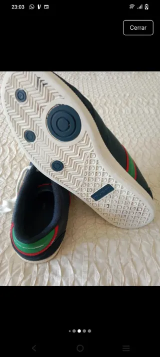 Zapatillas Polinesia Azul y Verde