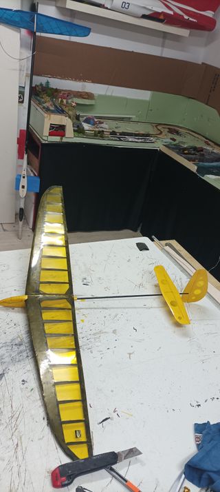 planeador para aprender el lanzamiento a disco