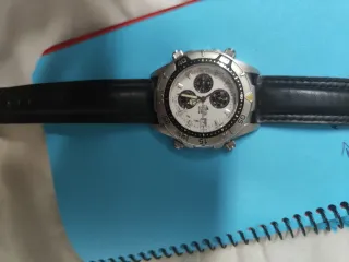 Reloj Lotus Cronógrafo Esfera Blanca