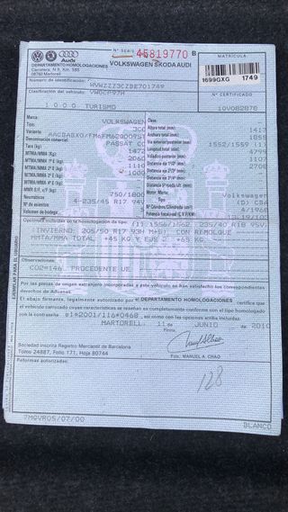 Volkswagen Passat CC 2010