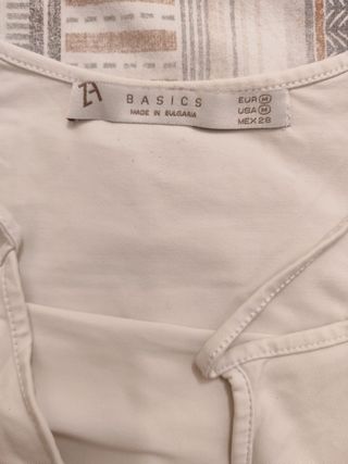 Camiseta licra Zara Talla M