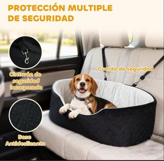 Cama para perro para coche