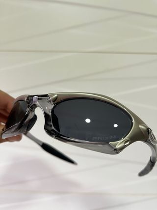 Oakley Splice Y2K Gafas de Sol Plata Negra