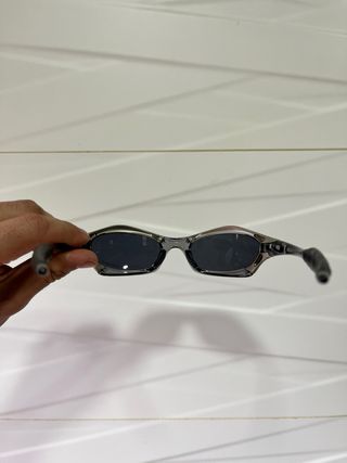 Oakley Splice Y2K Gafas de Sol Plata Negra