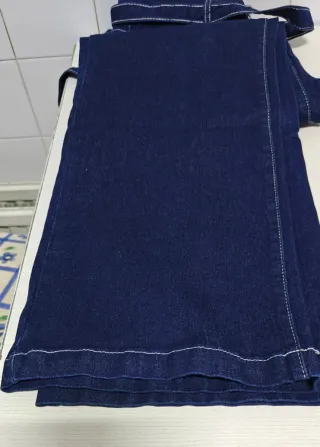 Pantalón vaquero mujer azul