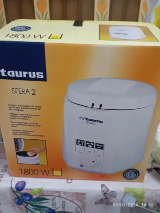 Freidora Fritaurus Sfera 2 sin estrenar