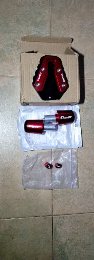 Kit Extensor Base Caballete contrapesos