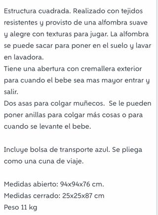 Parque Infantil Chicco Open Sea Dreams