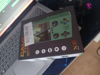 Consola Portátil X6 Verde
