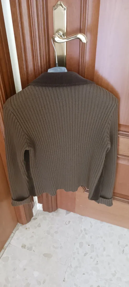 Chaqueta pana mujer marrón