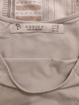 Camiseta licra Zara Talla M