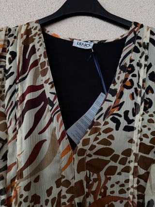 Vestito Liu Jo fantasia animalier