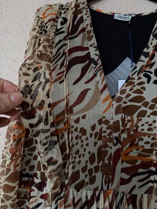 Vestito Liu Jo fantasia animalier
