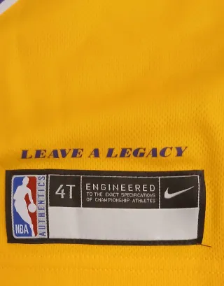 Maglia Lakers personalizzata Matteo