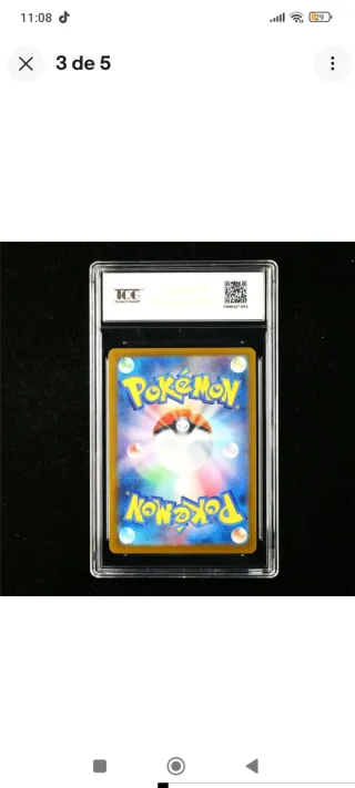 Carta Pokémon TEPIG 9.5