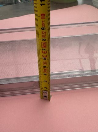 Bandeja puerta nevera transparente Marca LG