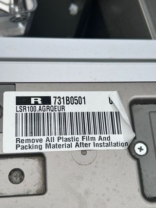 Bandeja puerta nevera transparente Marca LG