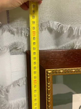 Espejo decorativo madera y dorado