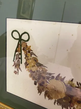 Espejo decorativo madera y dorado