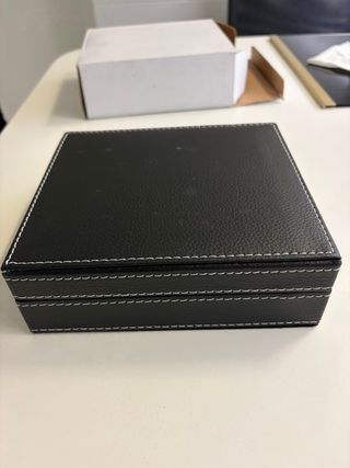 Set Petaca y Vasos Acero Inoxidable Rojo