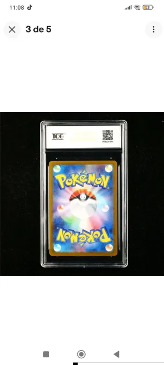 Carta Pokémon Sigilyph 9.5 MINT+