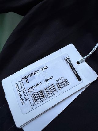 Body Patrizia Pepe nero manica lunga