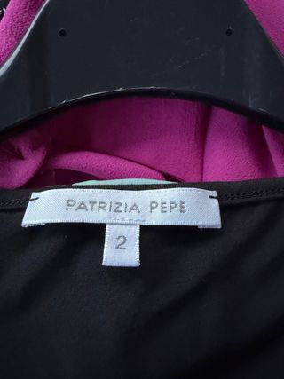 Body Patrizia Pepe nero manica lunga