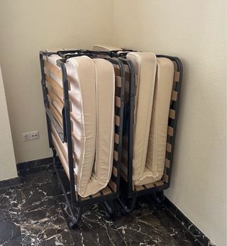 Sommieri pieghevoli in legno e metallo