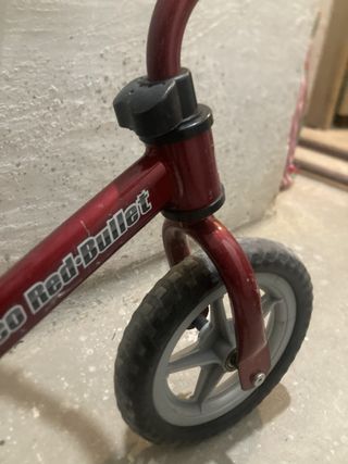 Bici sin pedales Chicco Red Bullet(incluye bocina)