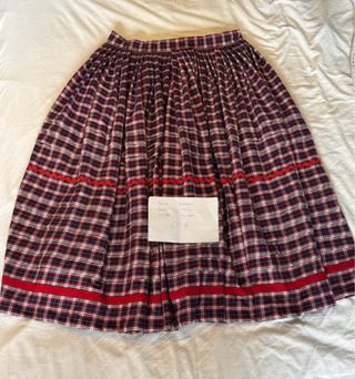 Falda de traje gallego