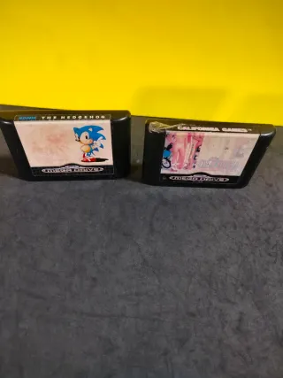 2 Cartucce Sega Mega Drive